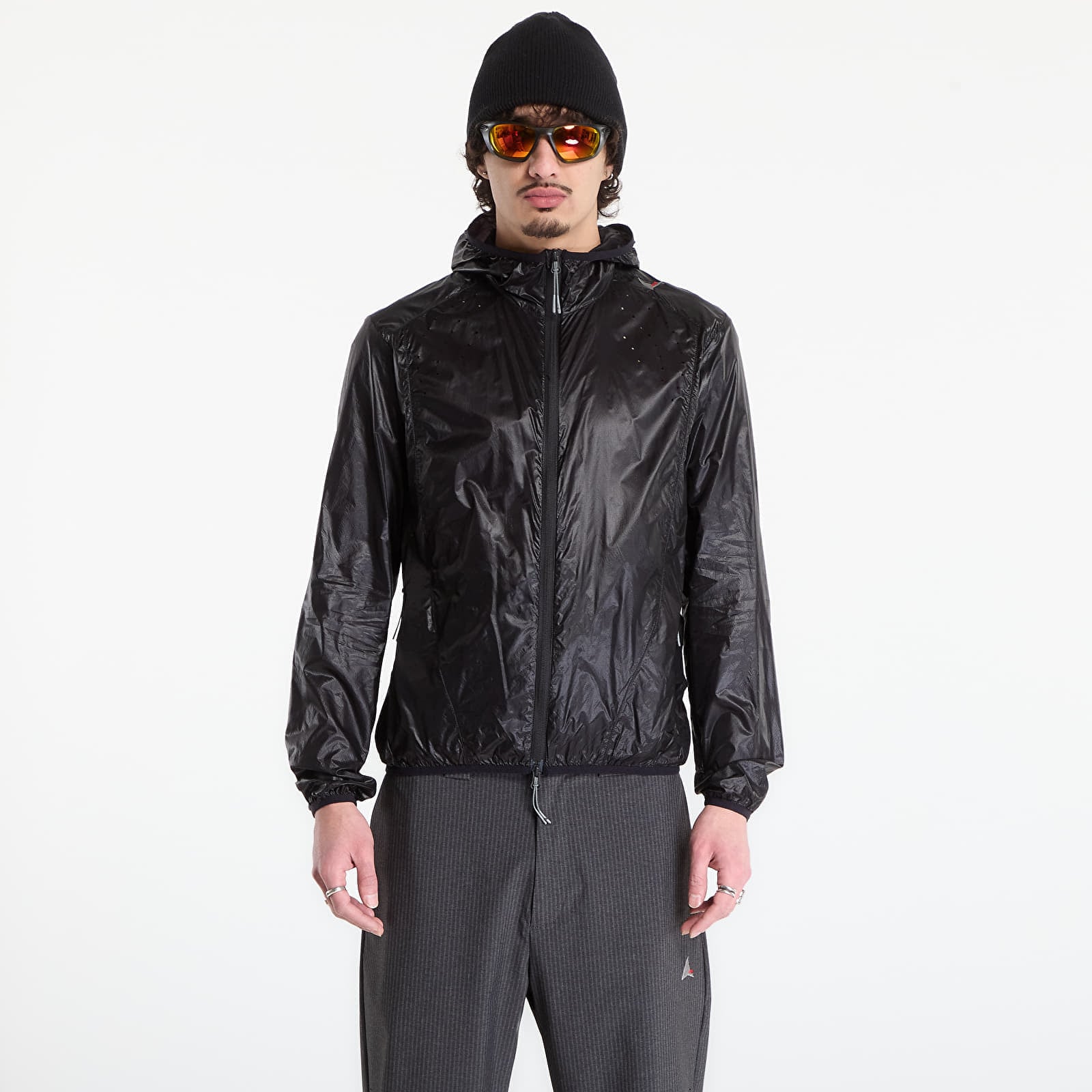 Jacket ROA Hue Packable Wind Jacket Black