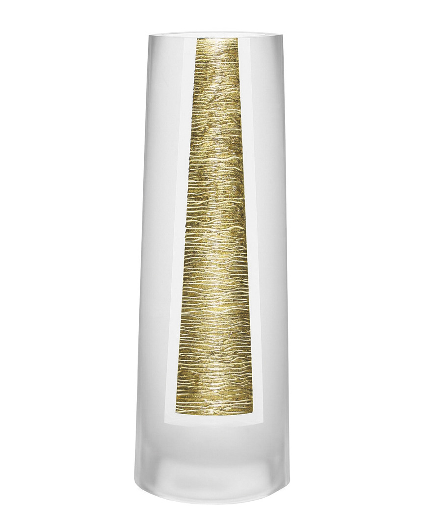 The Gold Standard & Hand Decorated 10.5In Vase