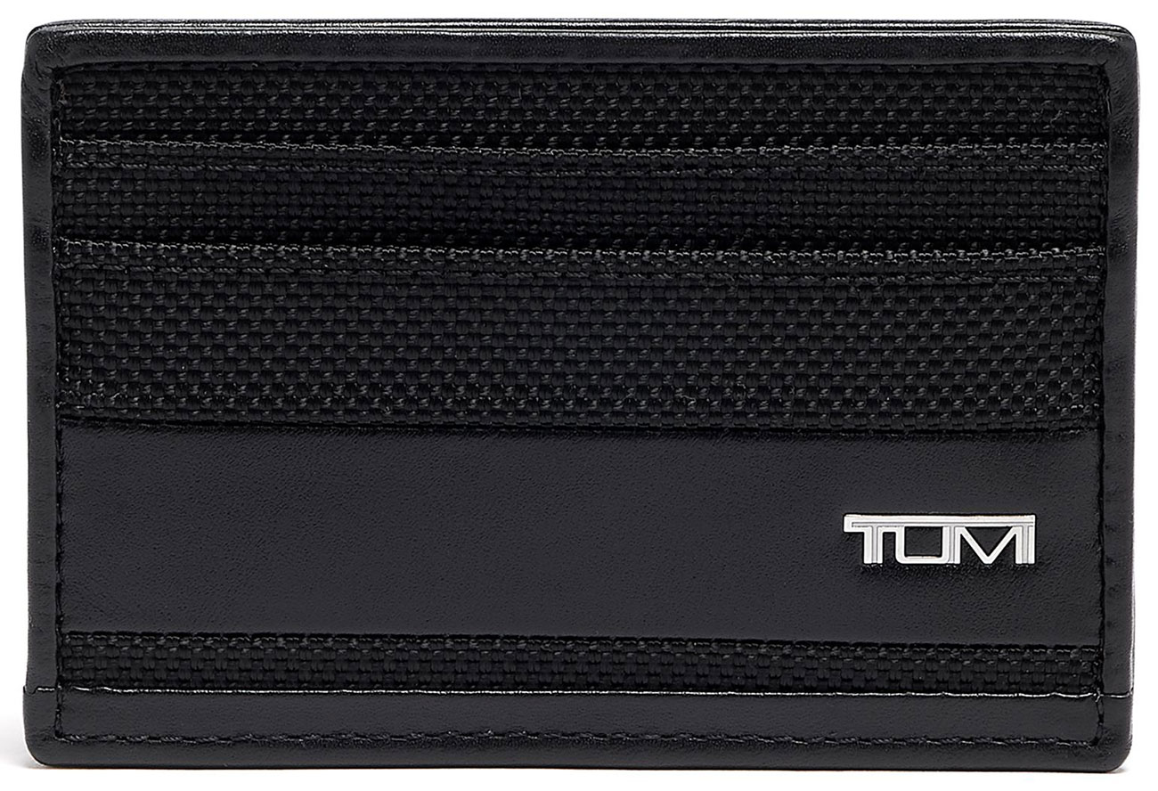 Alpha Black Slim Card Case