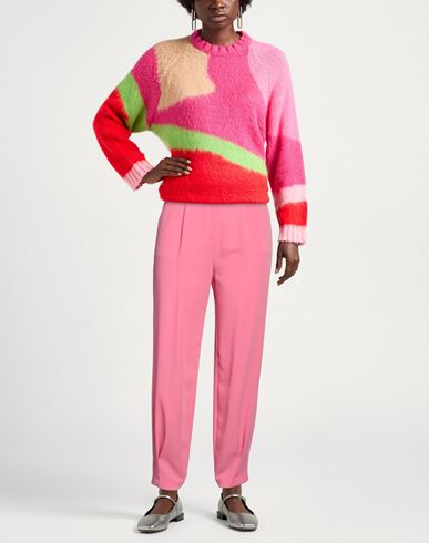 Relish Woman Pants Pink Size 4 Polyester, Elastane