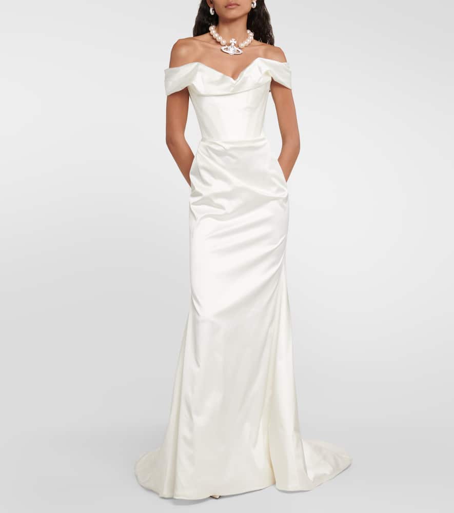 Vivienne Westwood Bridal Nova Cora satin gown