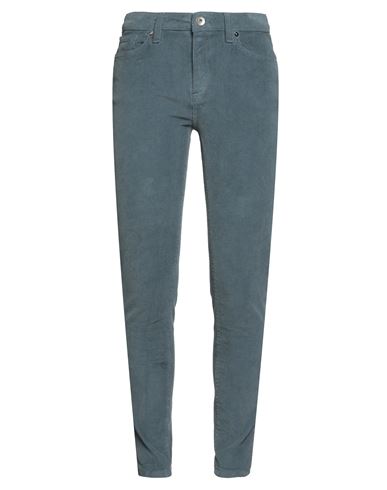 Woman Pants Slate blue Size 2 Cotton, Elastane