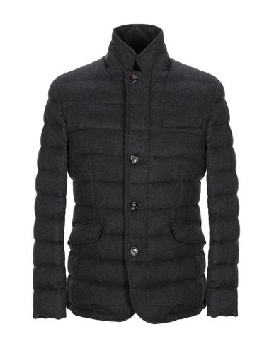 Man Puffer Charcoal Size 48 Virgin Wool, Cashmere, Polyurethane