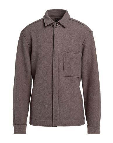 Man Jacket Grey Size L Virgin Wool