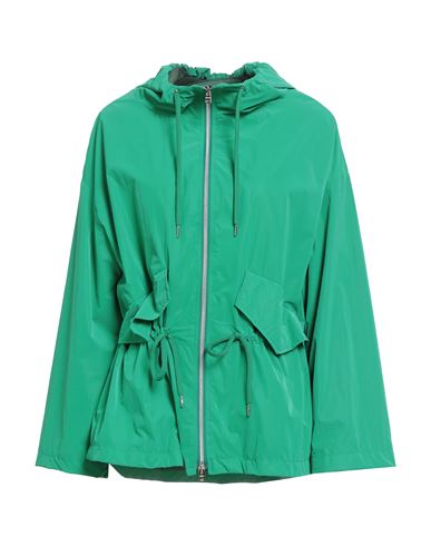Woman Jacket Green Size 4 Polyamide
