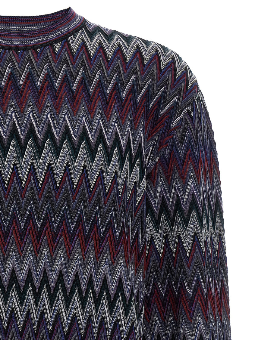 Zigzag Pattern Sweater