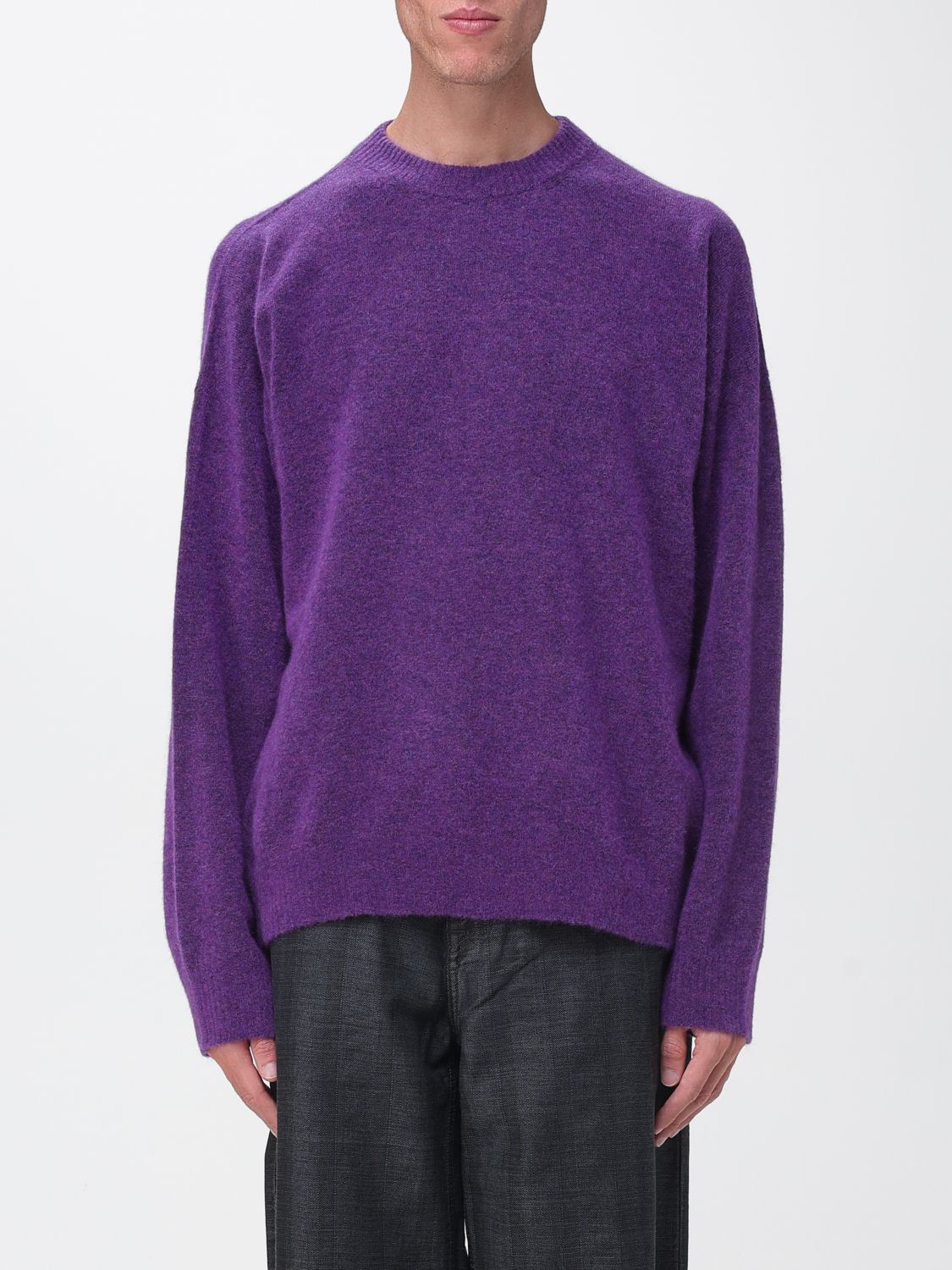 Sweater Men color Violet