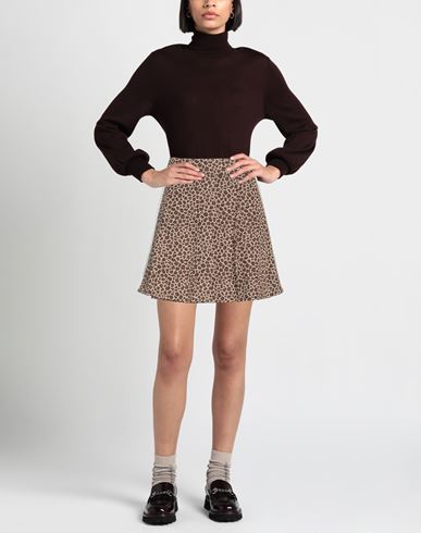 Woman Mini skirt Sand