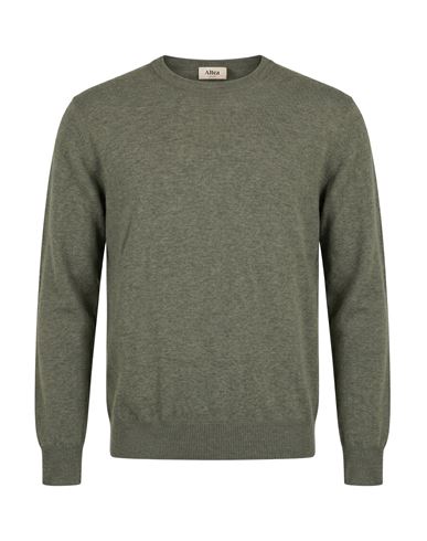 Man Sweater Sage green Size XL Virgin Wool