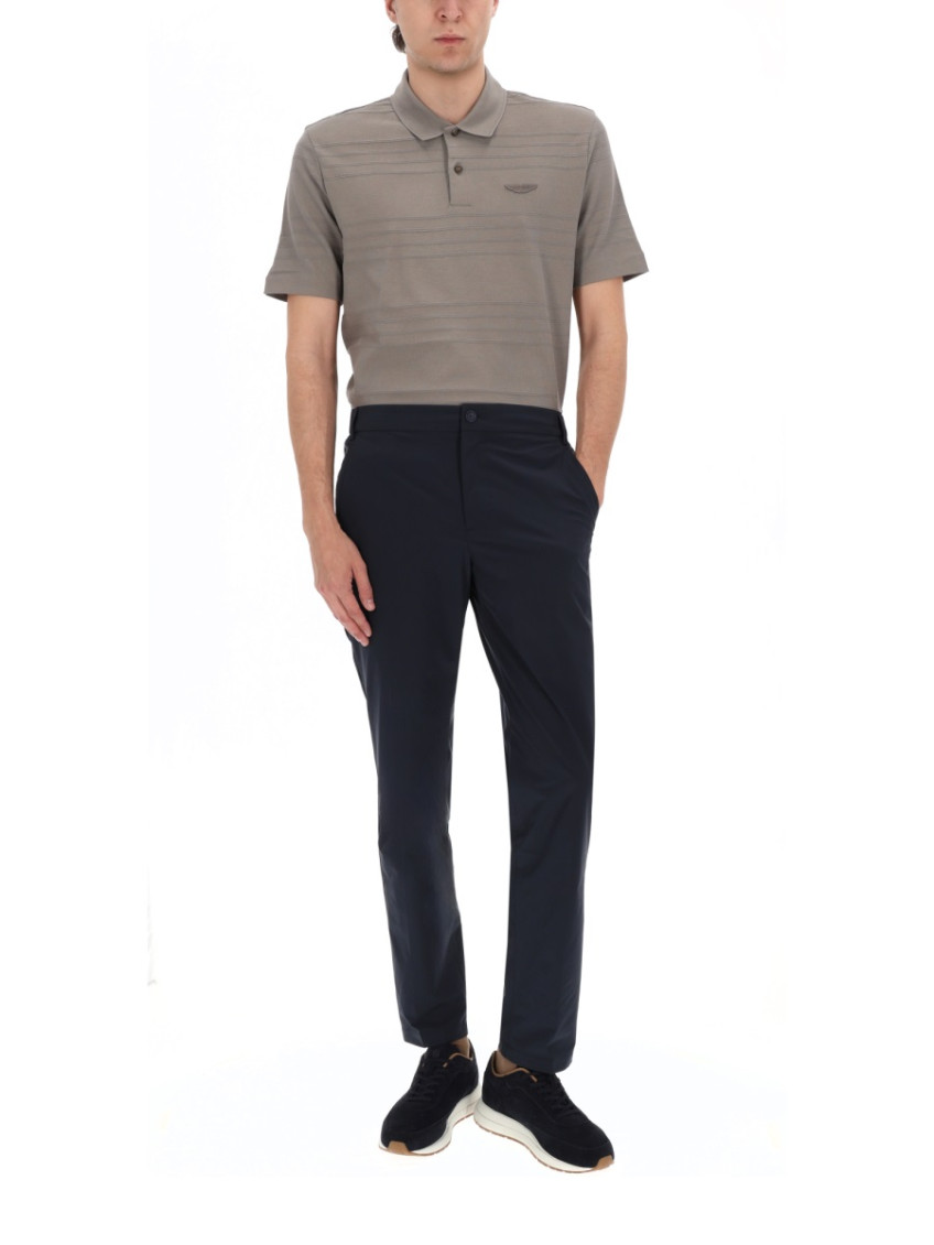 Navy Blue Chino Trousers