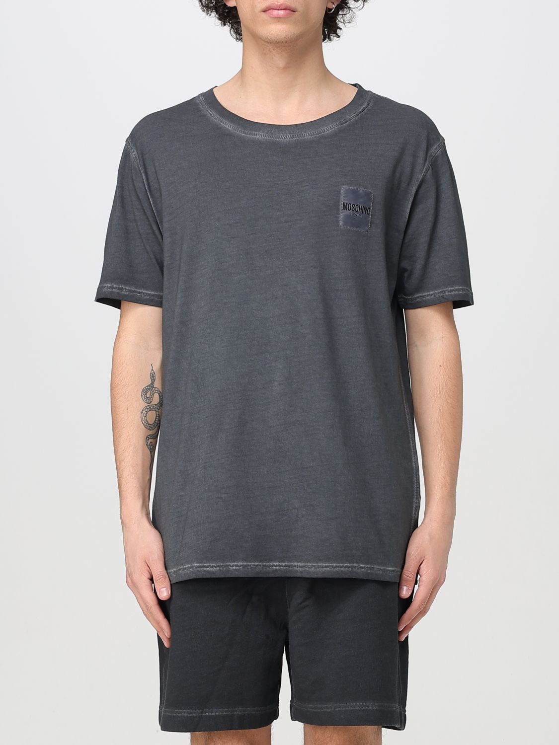 T-Shirt MOSCHINO COUTURE Men color Grey