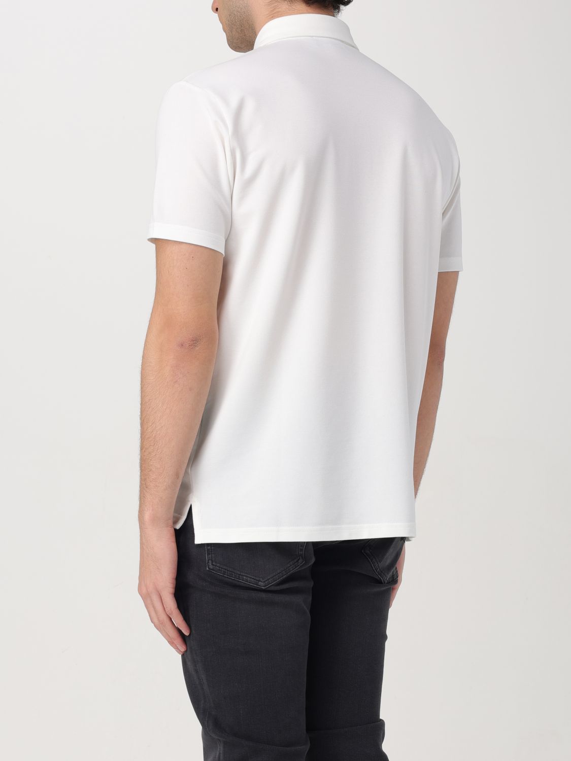 Polo Shirt Men color White