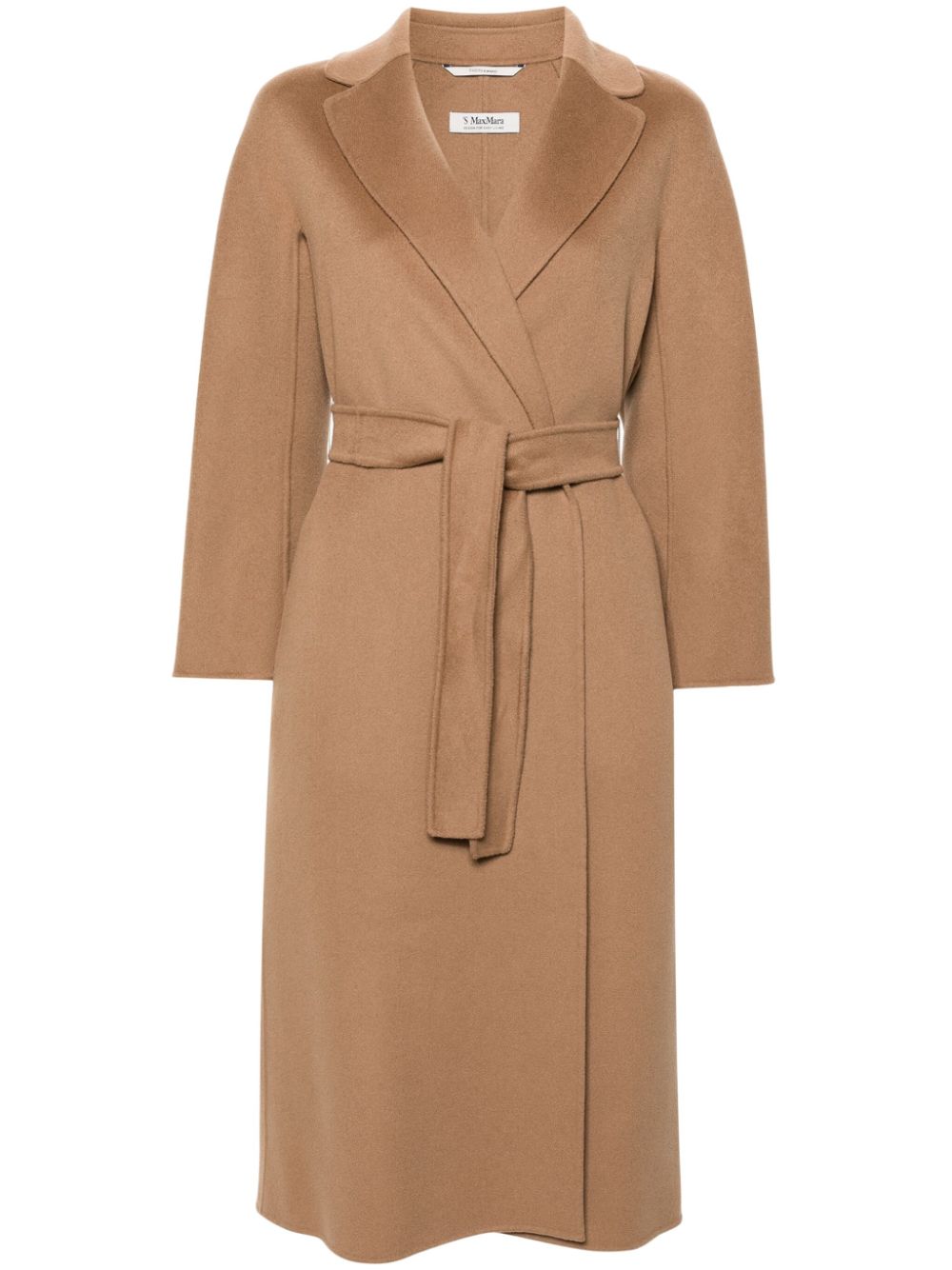 Esturia wool belted coat - Brown
