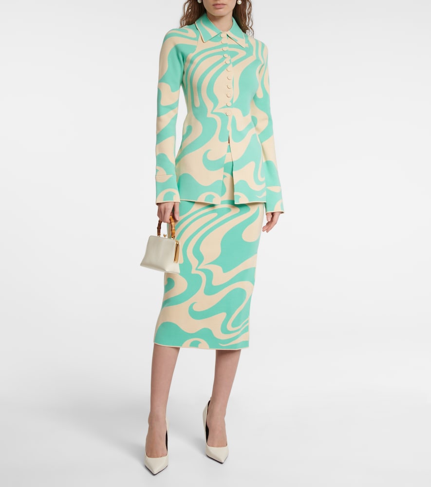 Soraga jacquard blazer