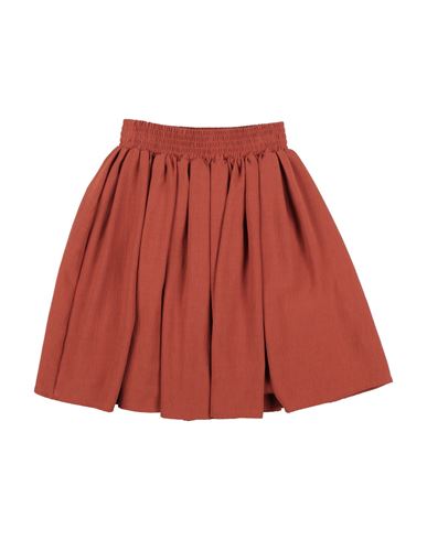 Girl Kid Girl Kids' skirt Rust Size 14 Polyester