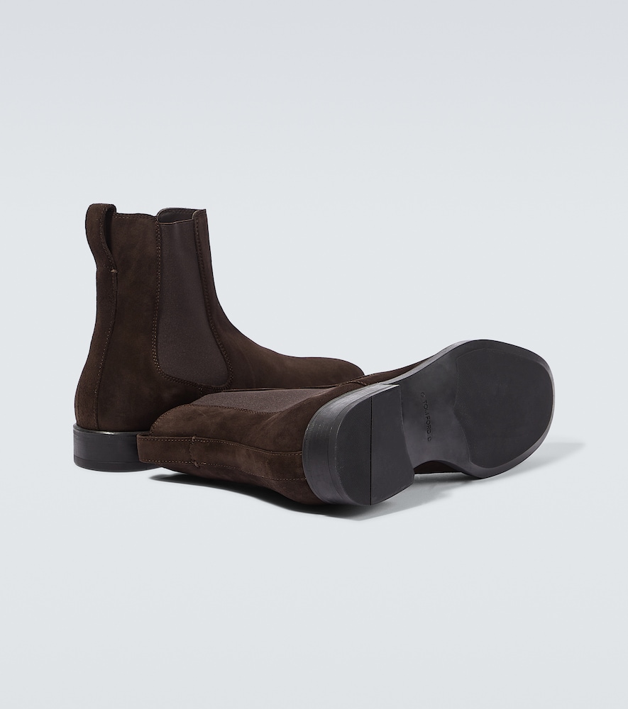 Tom Ford Suede Chelsea boots