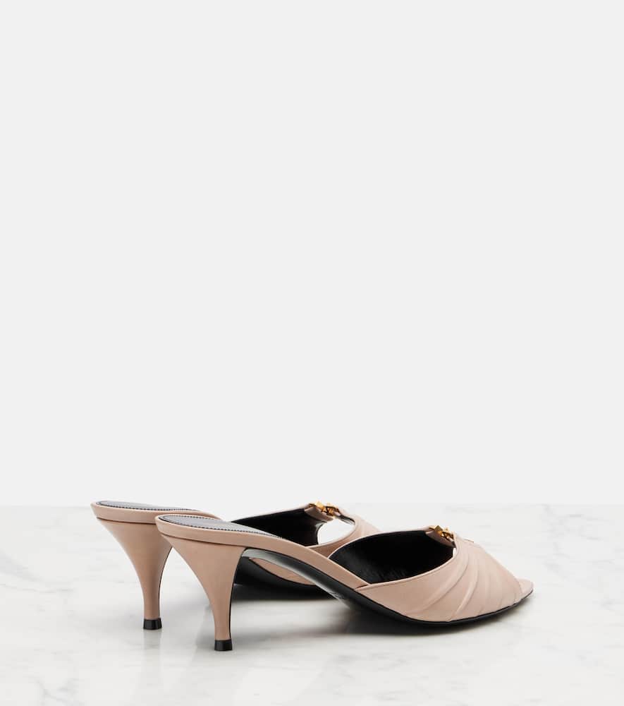 Babylone 60 leather mules