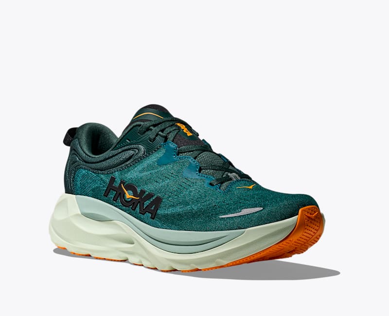 HOKA Men's Gaviota 6 Shoes in Bay Leaf/Tidal Wave