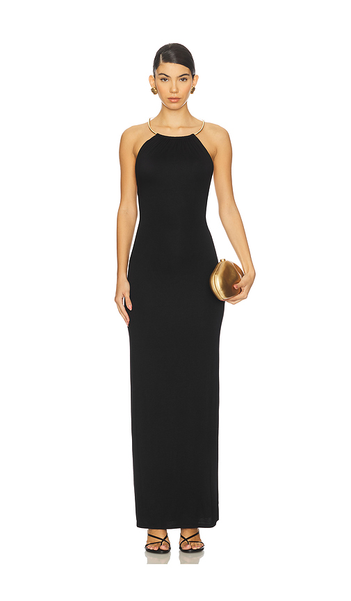 Lovers and Friends Karli Maxi Dress in Black. XS. Also in M