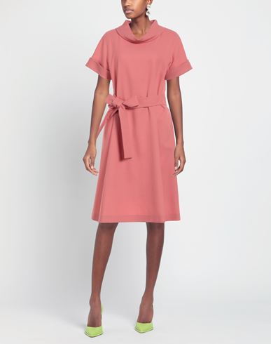 Woman Midi dress Salmon pink