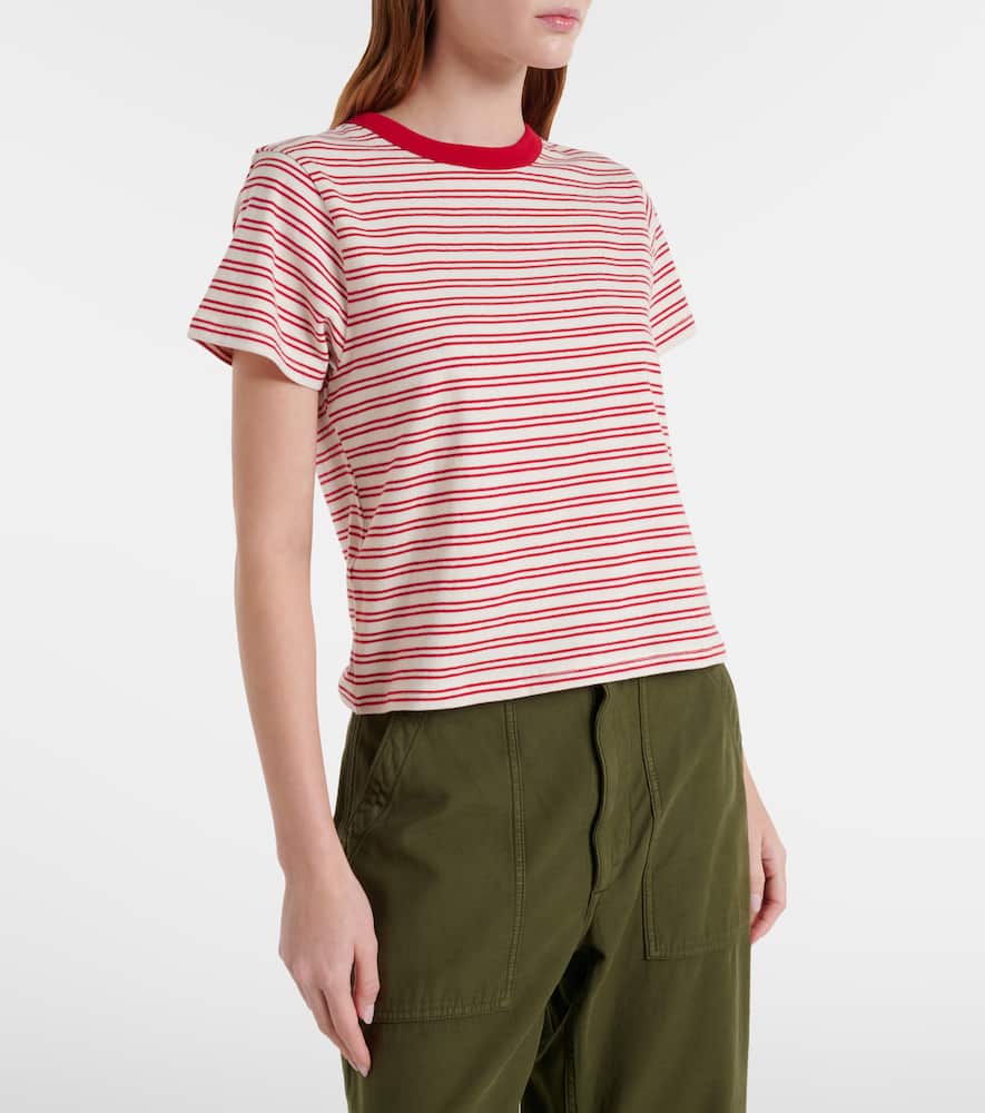 Foster striped cotton jersey T-shirt