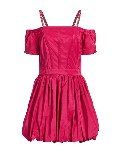 Woman Mini dress Fuchsia Size 6 Polyamide