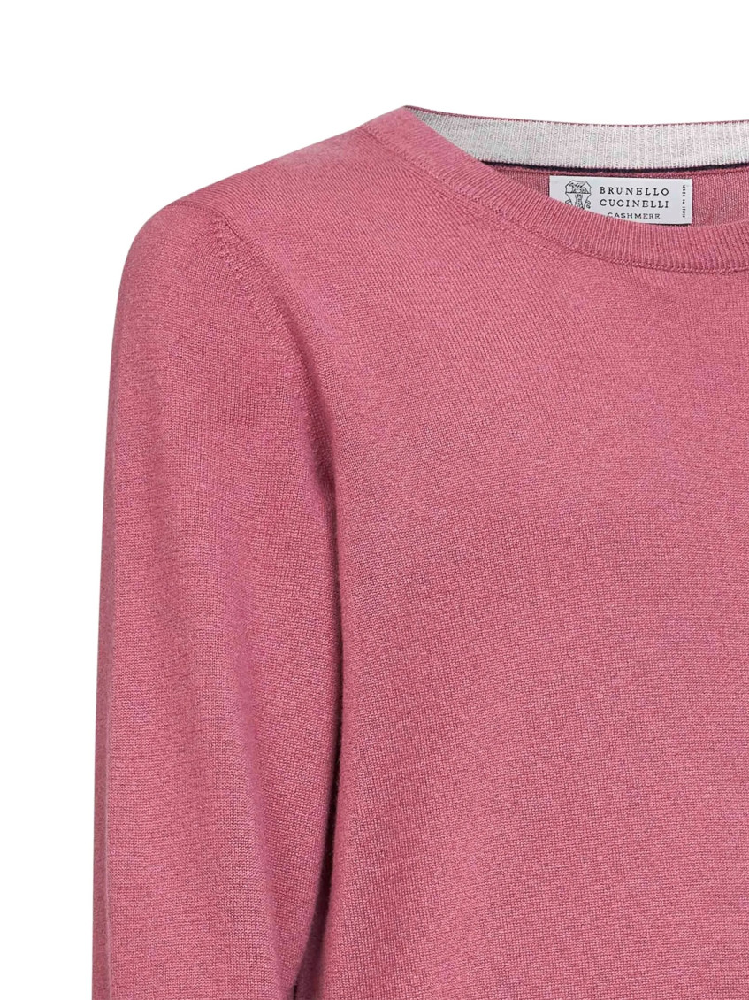 Brunello Cucinelli - cashmere crew neck sweater long sleeve