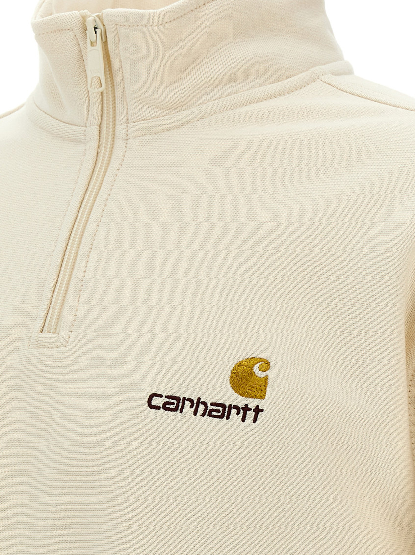 American Script Sweatshirt Beige