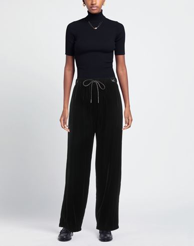 Woman Pants Black Size S Rayon, Viscose