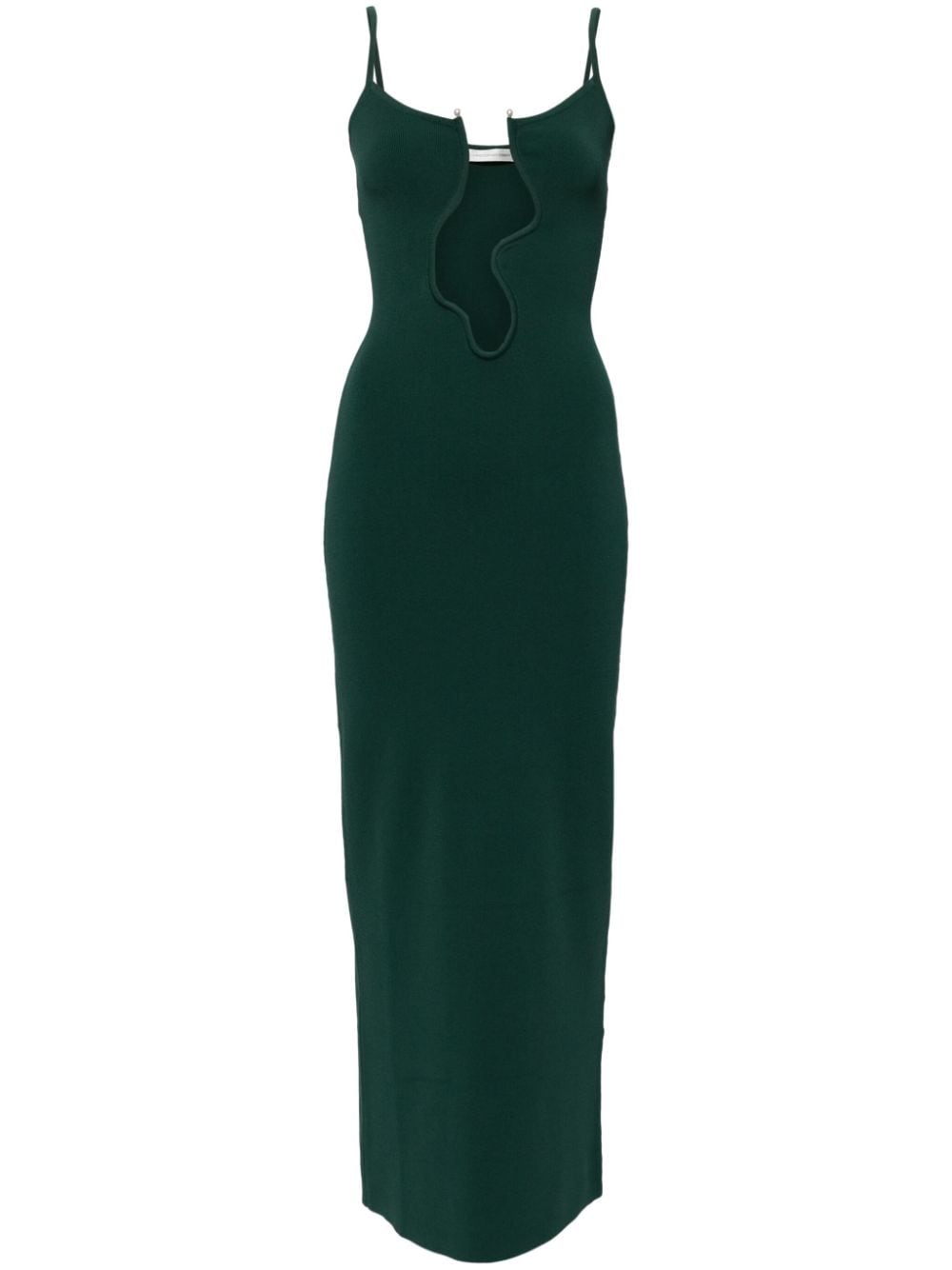Salacia wire column dress - Green