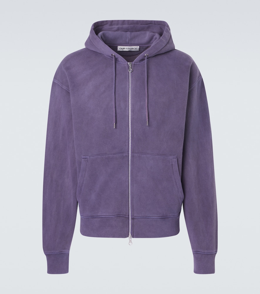 Rascal cotton fleece zip-up hoodie