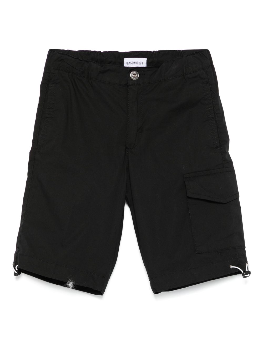 Logo-patch shorts - Black