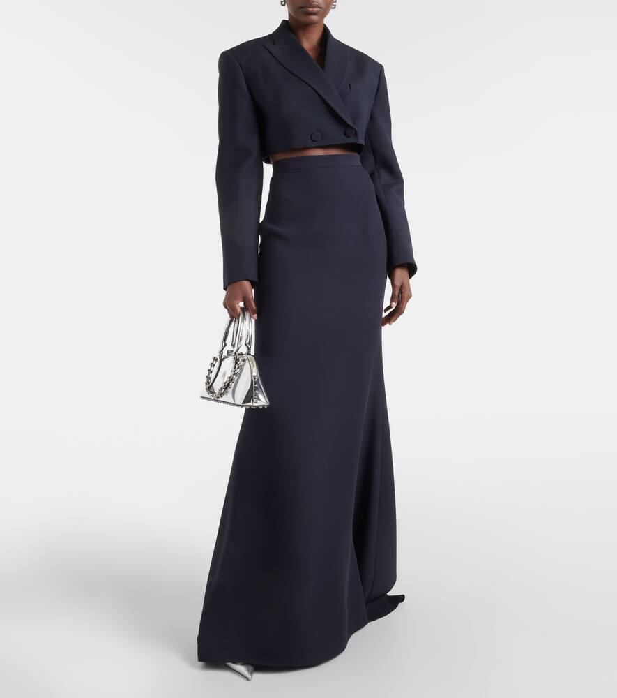 Valentino Giacca Crêpe Couture cropped blazer