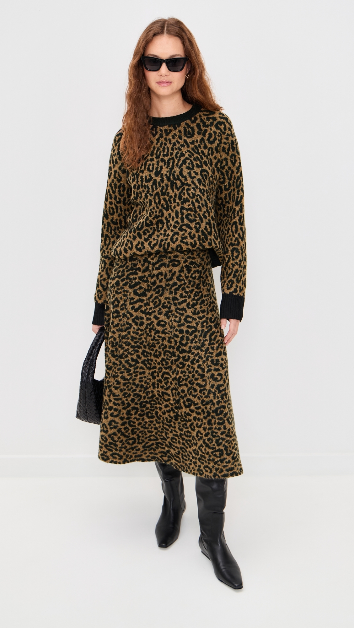 Cheetah Pullover Camel Cheetah