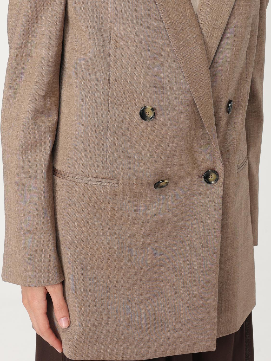 Blazer PHILOSOPHY DI LORENZO SERAFINI Woman color Beige