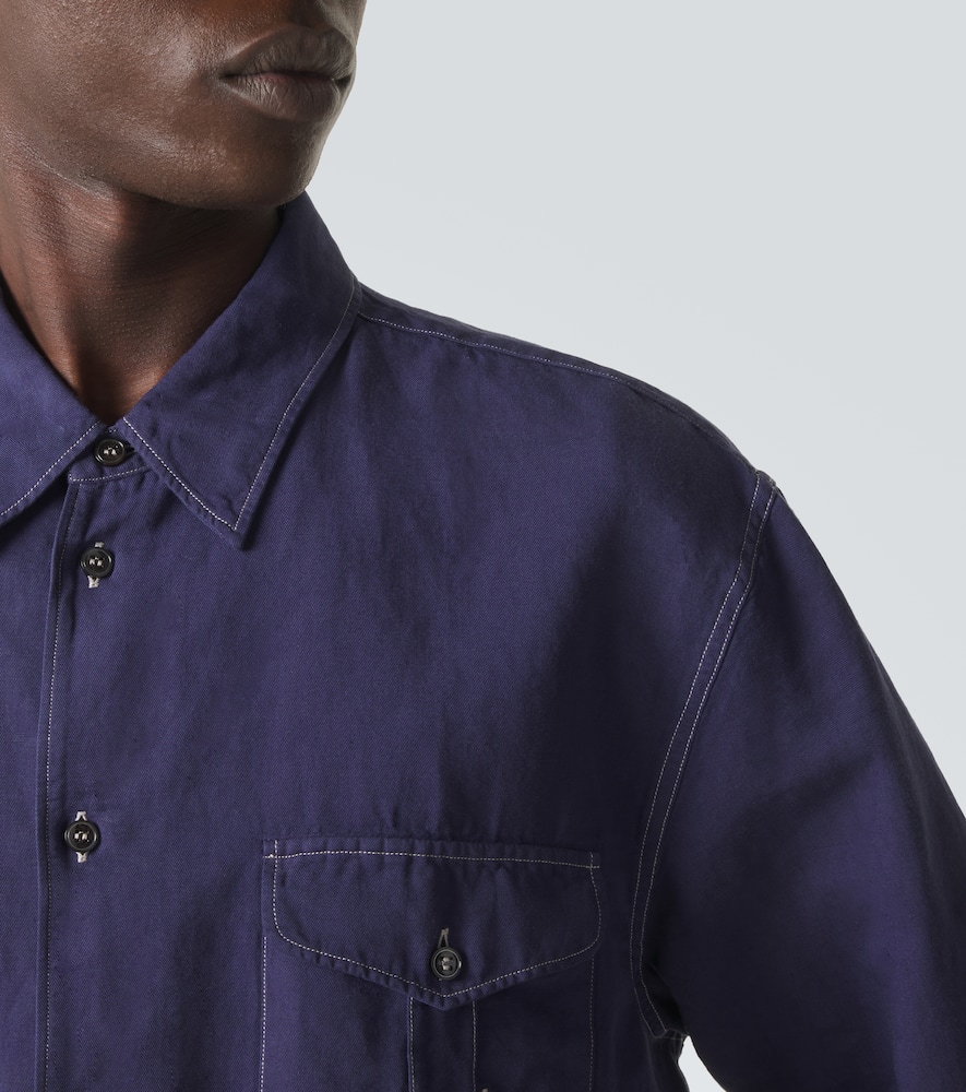Louro cotton and linen shirt