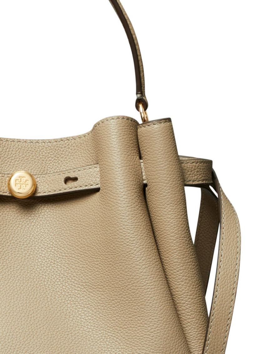 Romy Leather Bucket Bag