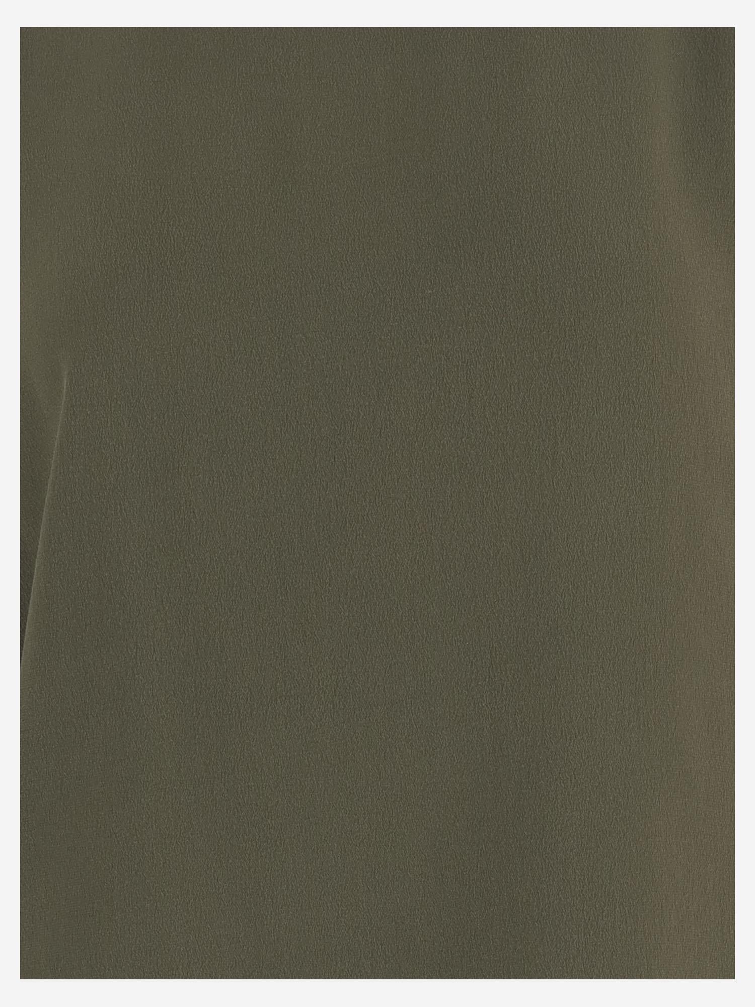 Silk Knit Sweater — Green