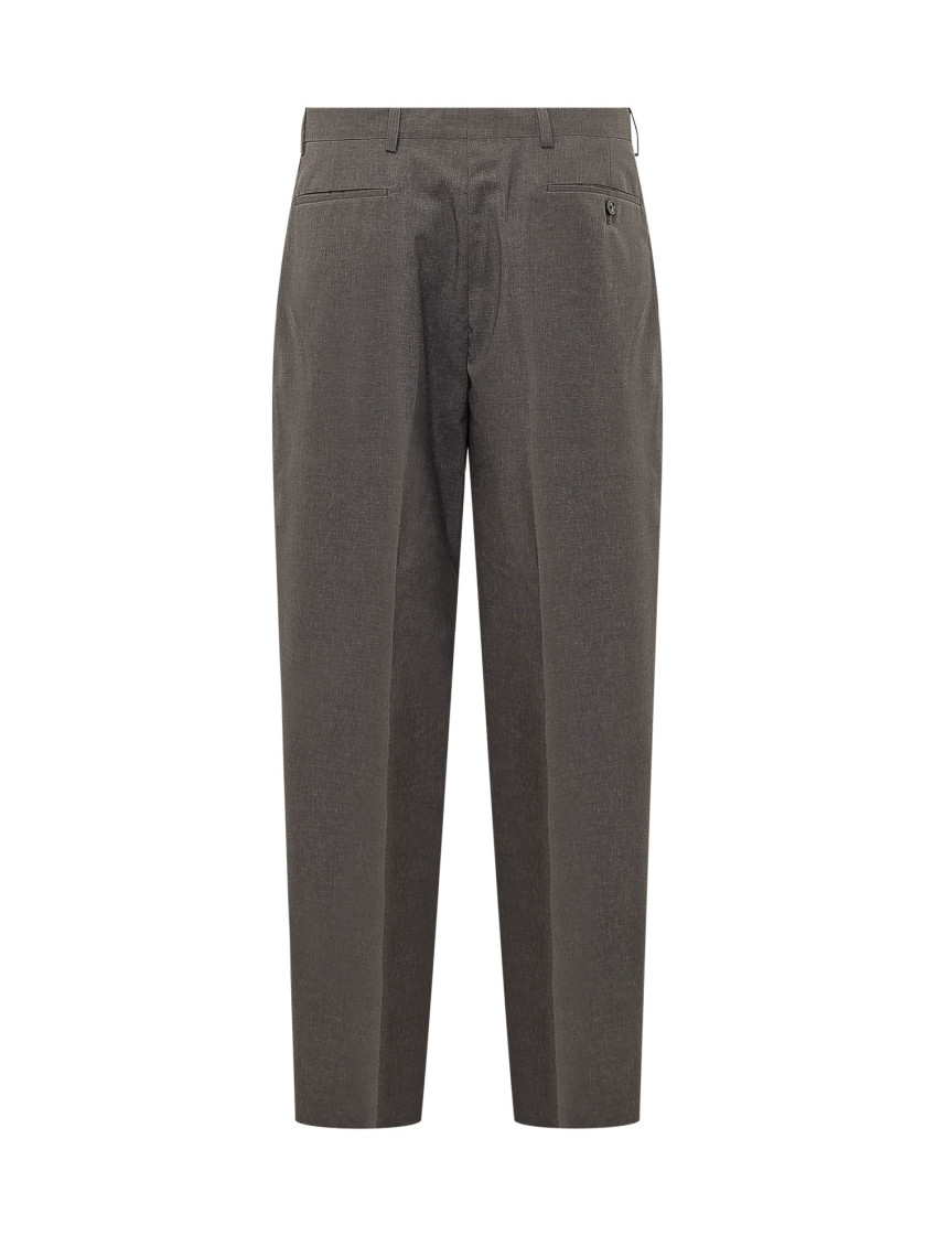 Dark Grey Pleated Pants