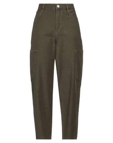 Woman Pants Military green