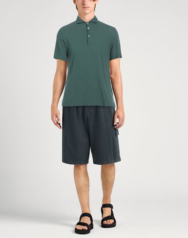 Man Polo shirt Dark green