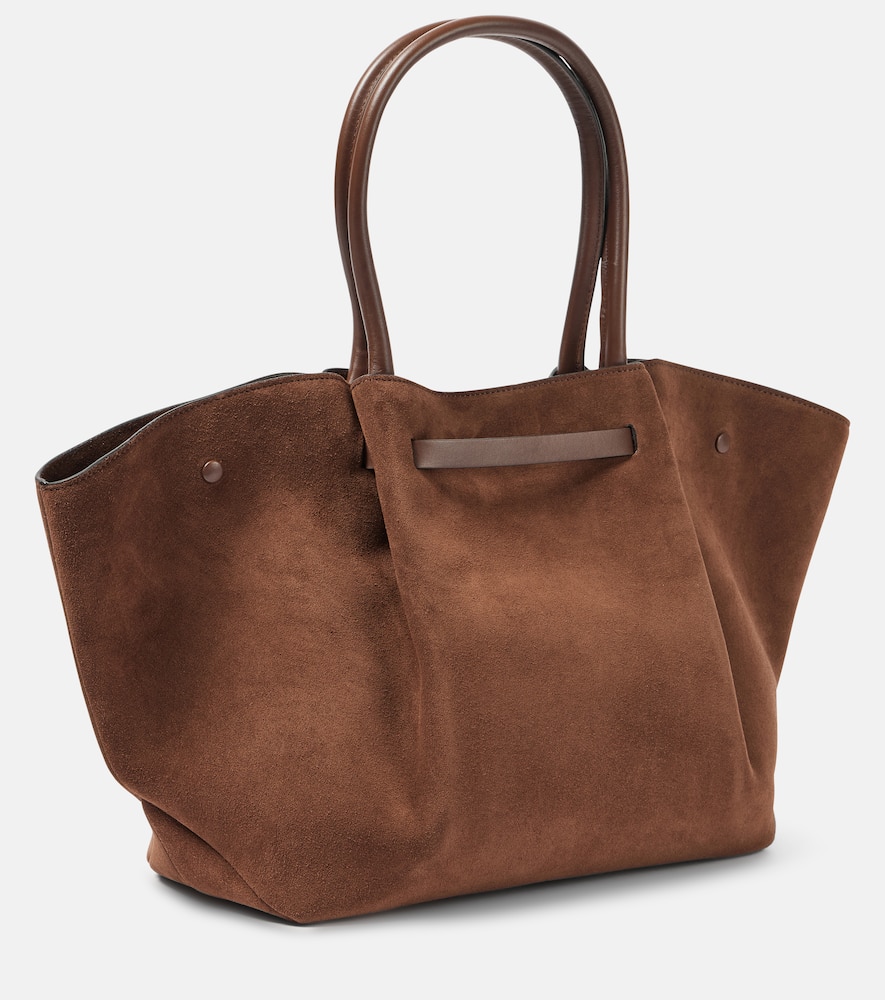 New York suede tote bag