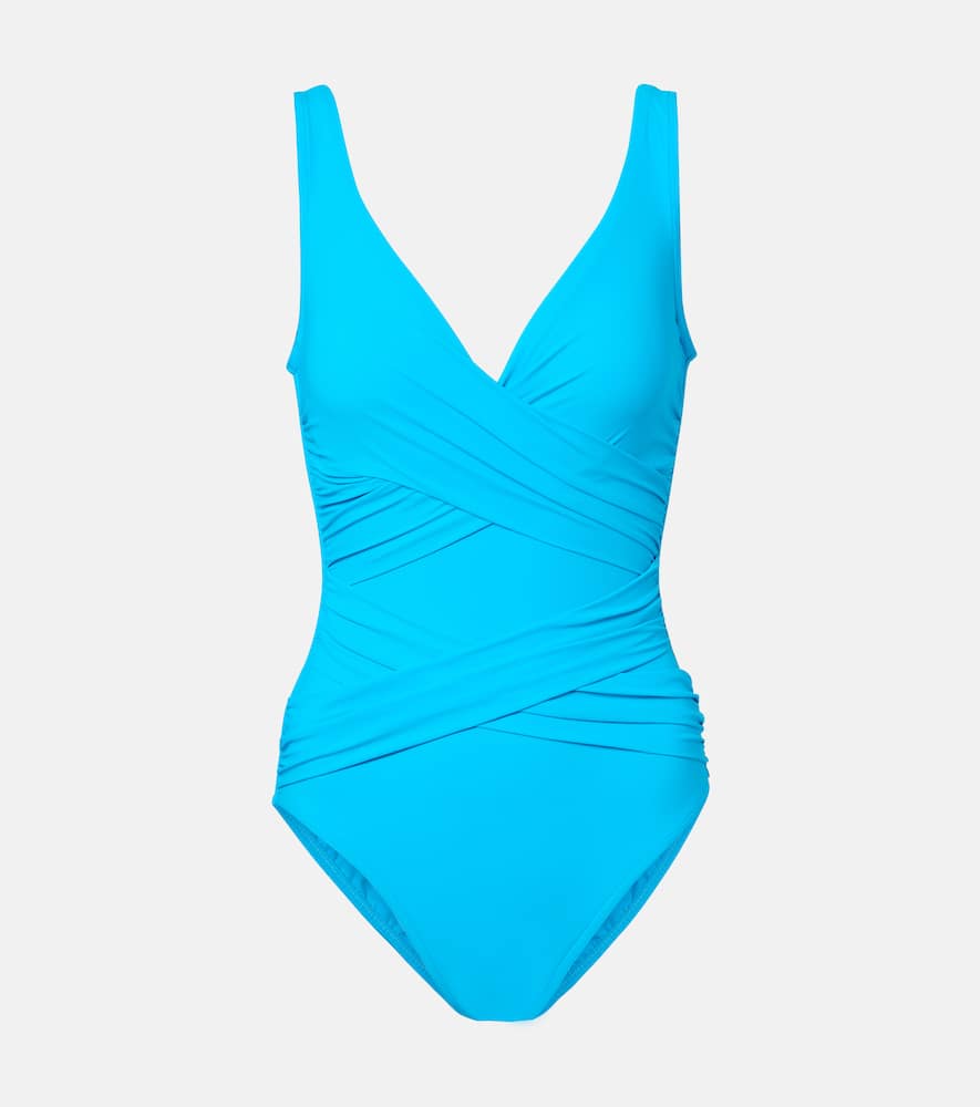 Basics draped swimsuit