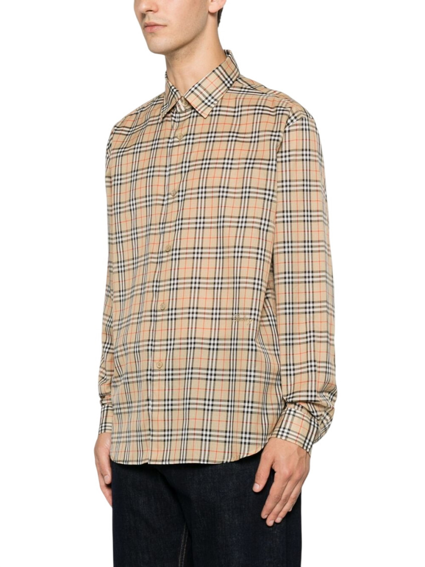 Check Cotton Shirt