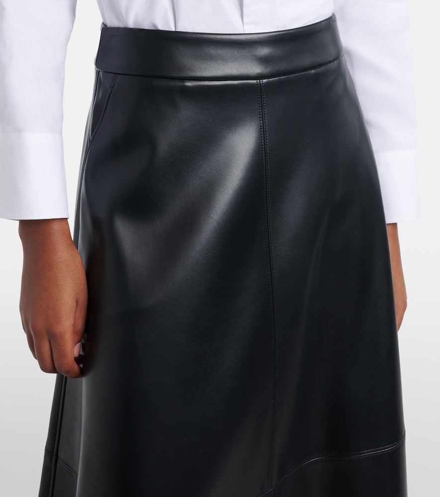 Ninfa jersey midi skirt