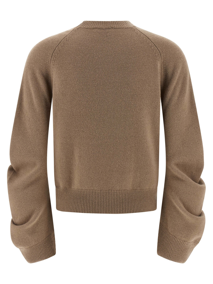() Curved Sleeve Sweater