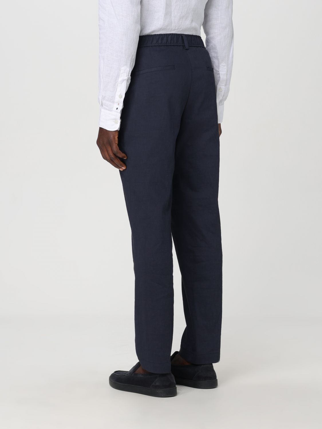 Pants Men color Blue