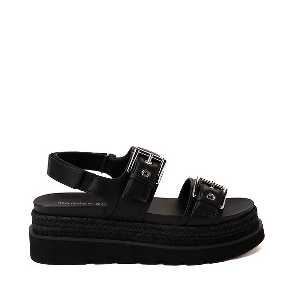 Womens Madden Girl Mason Platform Sandal - Black