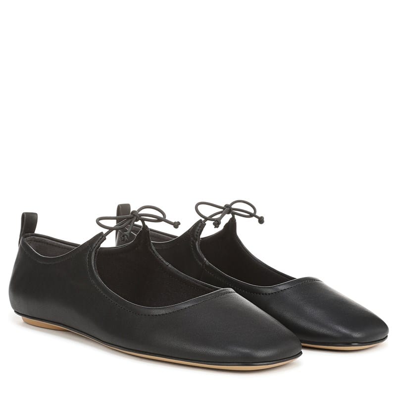 Women's Trosta Ballet Flat Shoes (Black)