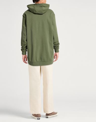 Man Sweatshirt Military green Size XL Cotton